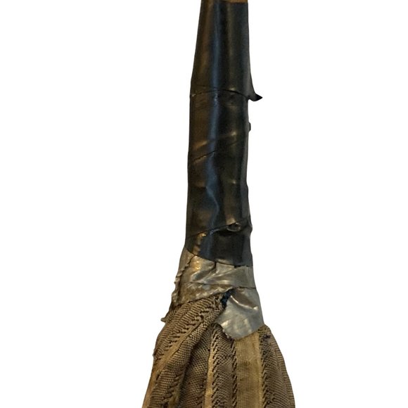 1940s Vintage Lucite Handle Umbrella Rainbow Plaid Acetate Cover - Picture 5 of 6